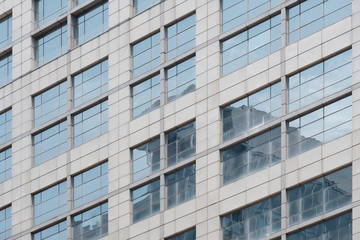 Apartment building / Exterior view of apartment building.