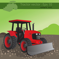  Agricultural tractor, transport for farm