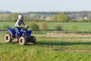 Child on the ATV © Михаил Михайлов