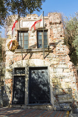 The house of Columbus in Genoa, Italy
