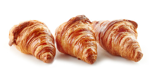 freshly baked croissants