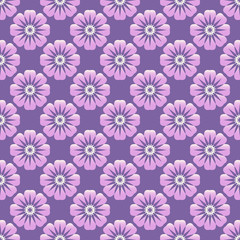 Abstract  illustration of floral background