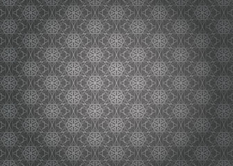 Grey pattern vintage backgrounds for design.