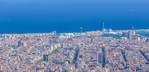 Panoramic view, Barcelona