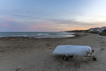 Playa de Torre la Sal (Cabanes, Castellón - España).