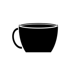 coffee mug icon over white background. vector illustration