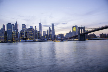 DownTown Manhattan From Dumbo in Brooklyn