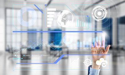 Concept of using modern technologies for business globalization and networking