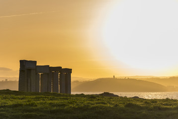Monumento a los fusilados en la república (La Coruña, España).