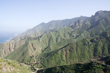 Fototapeta na wymiar Anaga mountains