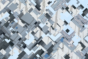 Abstract Building Background