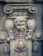 angel statue post 