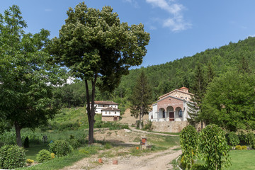 Fototapeta na wymiar Panoramic view of medieval Sukovo Monastery Assumption of Virgin Mary, Serbia