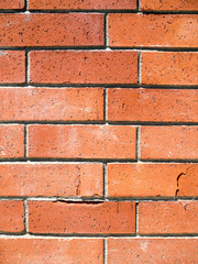 Obraz premium Old Red Brick in Full Sun