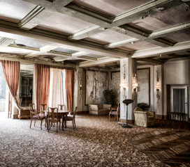 Altes dämonisches Grand Hotel