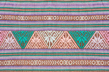 folk traditional fabric pattern background