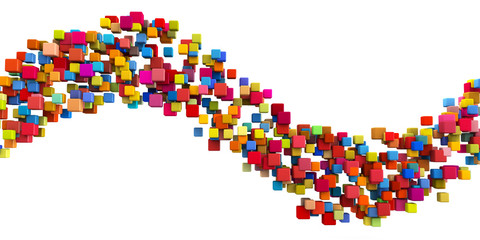 Abstract Rainbow Design