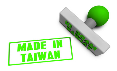 Made in Taiwan Stamp
