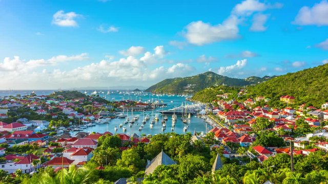 St. Barts Skyline Time Lapse