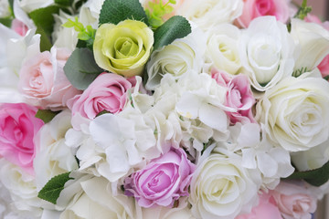 Artificial rose flower