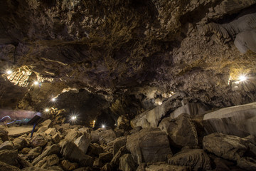 Tham Than Lot Noi Cave, Chaloem Rattanakosin National Park , Kanchanaburi, Thailand