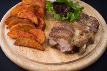meat and potatoes