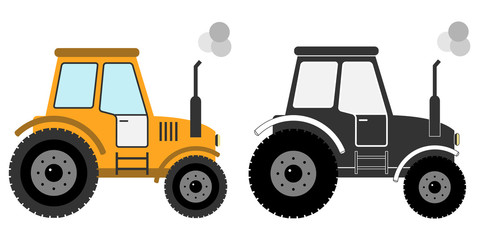 Naklejka premium Tractor icon