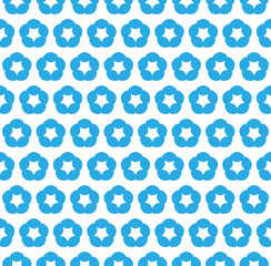 Fototapeta na wymiar blue floral design pattern background
