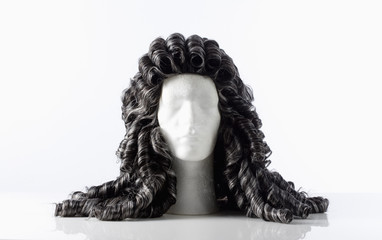 Mannequin Male Head with Alonge Wig