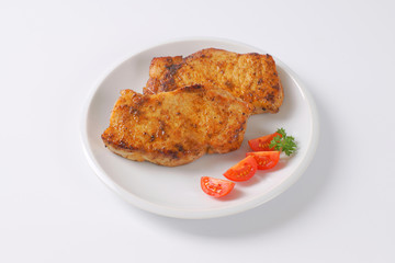 roasted pork meat