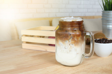 Iced coffee