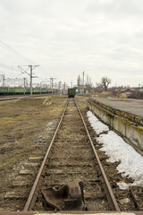Fototapeta na wymiar rail transportation.Railway wagons