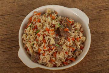 Asian rice - Plov