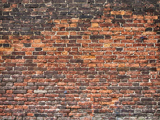 weathered brick wall texture background, vintage surface