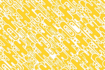 Seamless colorful crimson dots and forms geometrical wallpaper