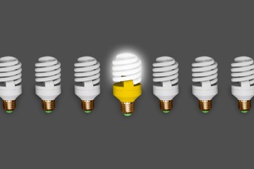 Creative green idea concept picture