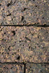 laterite brick texture for background