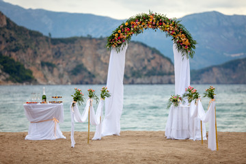 Wedding ceremony arc