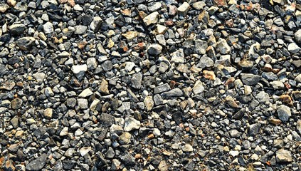 Detail stone on dry ground for background