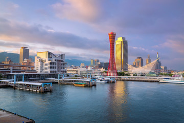 Fototapeta na wymiar Port of Kobe Tower