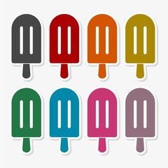 Ice cream icons - Illustration