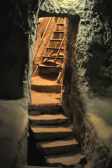 Ozkonak underground city, Nevsehir, Turkey