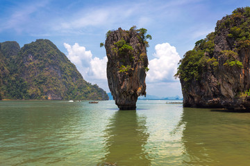 James Bond island in Phang Nga bay