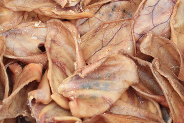 dried pigs ears