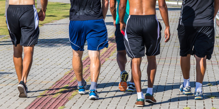 Caminhada matinal.