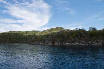 Racha Yai island off the southern coast of Phuket Thailand.