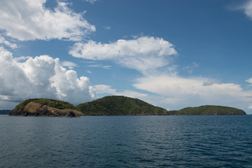 Fototapeta premium Racha Yai island off the southern coast of Phuket Thailand.