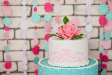 Happy birthday party candy bar