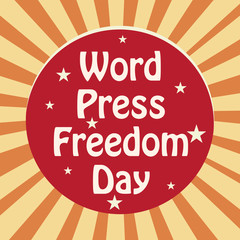 World Press Freedom Day.