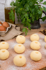 Silesian potato dumplings
